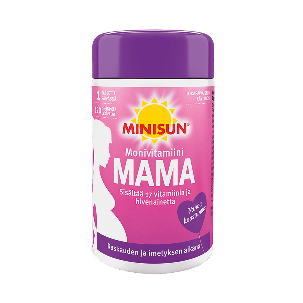 Minisun Mama raskausajan vitamiinit